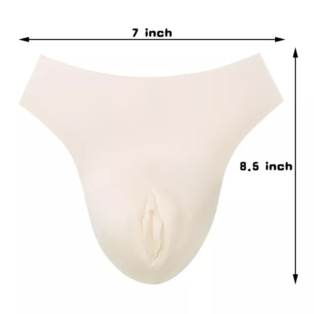 MAN GAFF FAKE Vagina Camel Toe Underwear G-string Panties Lady