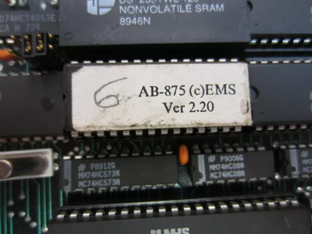 Carte de circuit imprimé systèmes de mémoire d'escorte AB-875 AB875 3