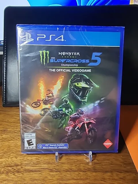 AMA Monster Energy Supercross 5 The Official Videogame Sony PS4 NEW/ SEALED