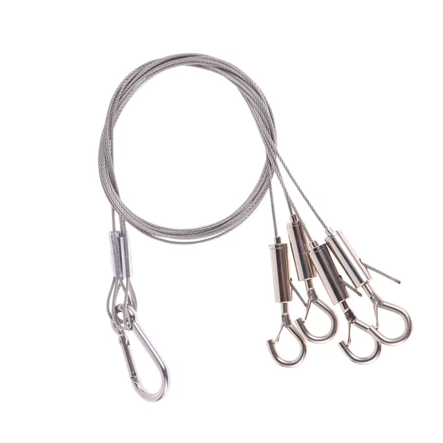 1Pc Hängende Kabel Wachsen Licht Seil Kleiderbügel