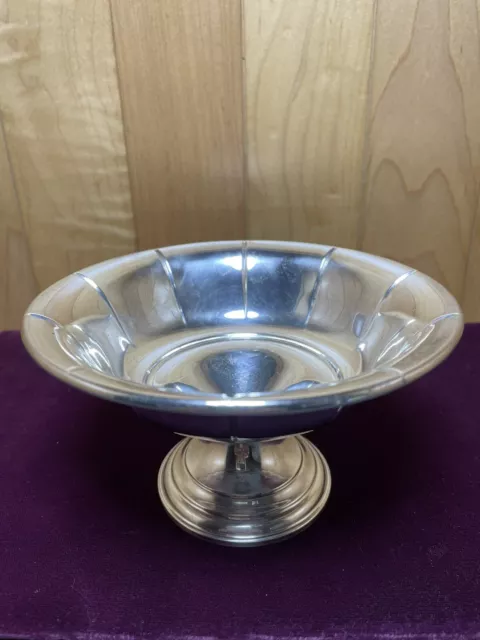 Vintage Preisner Weighted Sterling Silver Footed Candy Bowl Compote #37