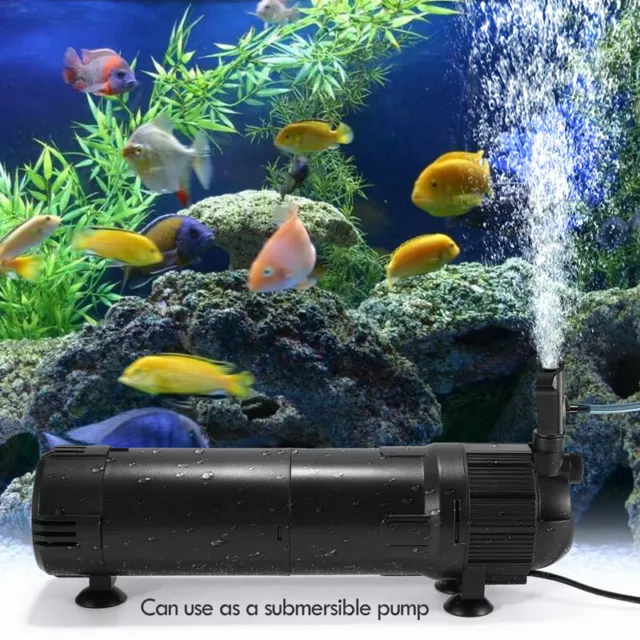 Bomba de filtro U-V para pecera con filtro de acuario sumergible interior 5 en 1 3