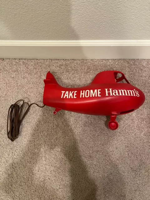 Vintage Hamm's Beer Bear Motion Helicopter