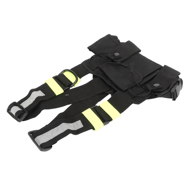 Radio Harness Bag Fluorescent Green Chest Bag For 2 Way Radio FFG
