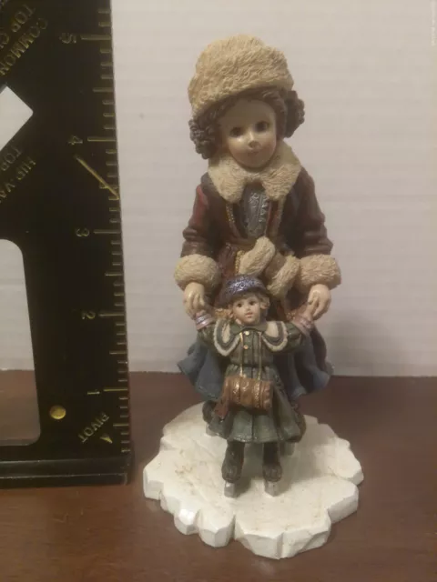 Vintage The Dollstone Collection Yesterday Child Figurine