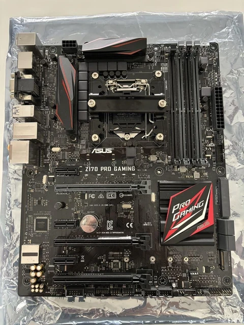 マザーボード i7-6700K+ASUS Z170 PRO+Corsair DDR416GB Used - Very Good: ASUS Z170 PRO GAMING LGA 1151 ATX Intel