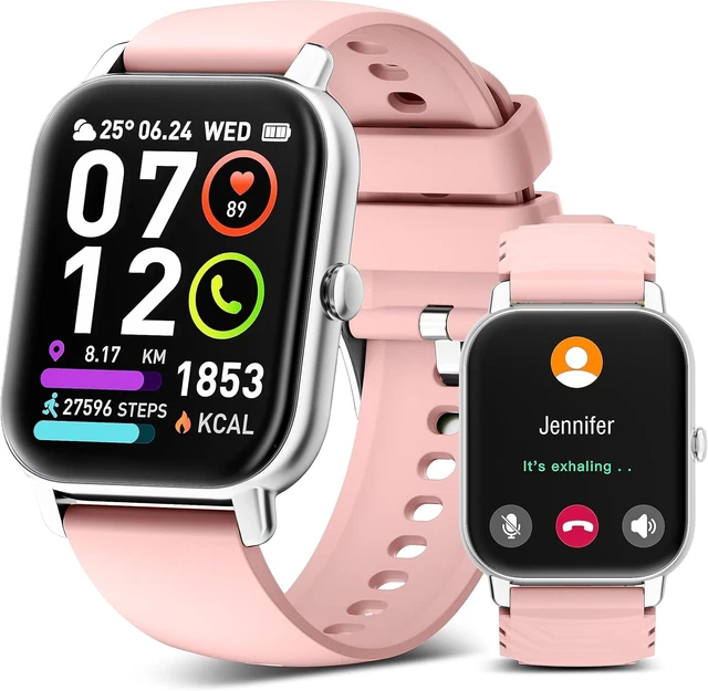 Smartwatch Uomo Donna Con 1,85 Pollici - Effettua E Rispondi Alle Chiamate - 100+ Modalità Sport