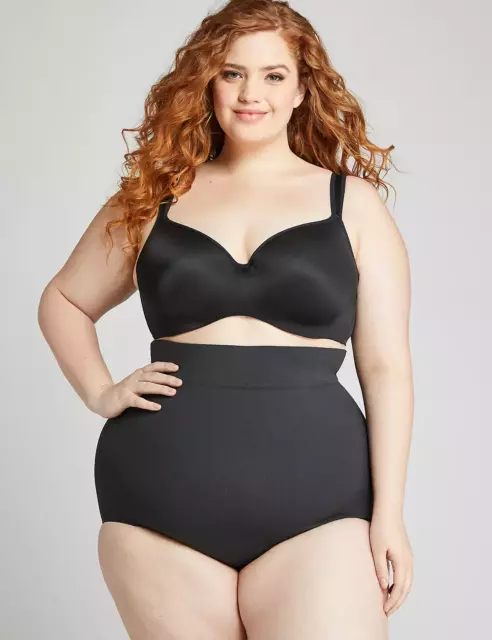 LANE BRYANT CACIQUE Level 3 Contouring High-Waist Thigh Shaper SZ 18/20 in  Cafe $24.95 - PicClick