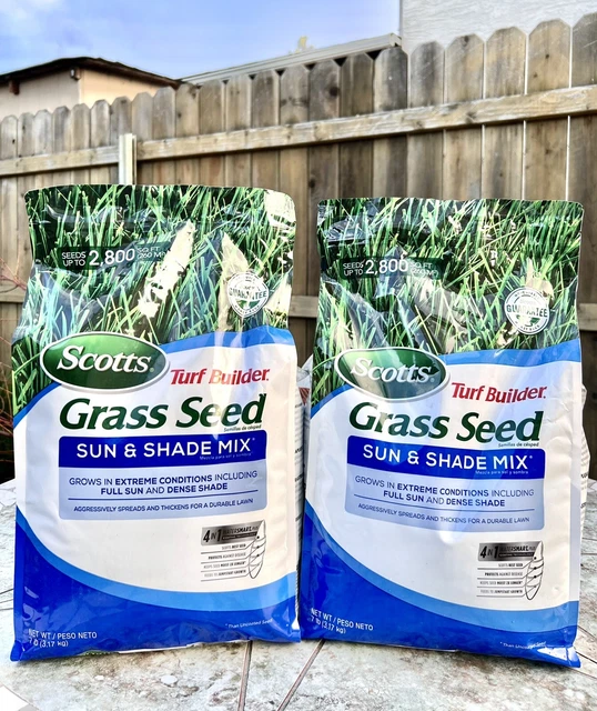 SCOTTS TURF BUILDER Grass Seed Sun & Shade Mix 14 LBS Total 51.80
