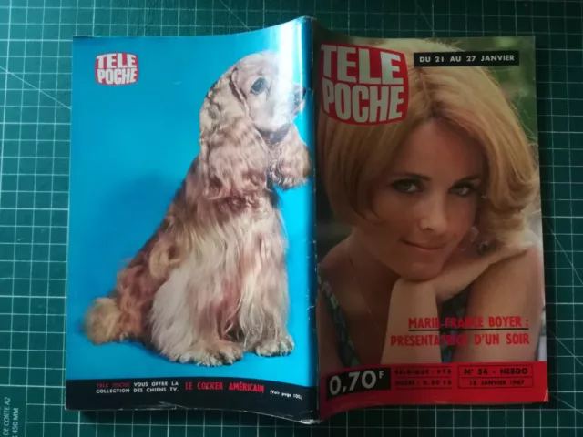 yu20 télé poche complet N°54 - janvier 1967 - Marie France boyer