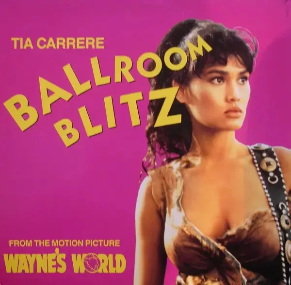 Tia Carrere Ballroom Blitz Vinyl Single 12inch NEAR MINT Reprise Records