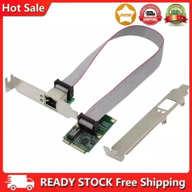 SSU LE8111-ME MINI PCI-E Wired Network Card RJ45 PCI Gigabit Card for Desktop