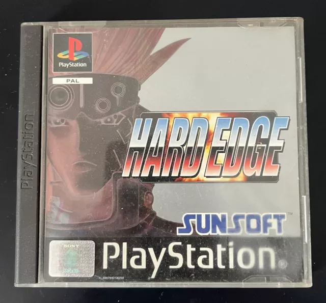 HARD EDGE PAL Sony PlayStation PS1 Boxed Complete 50.00