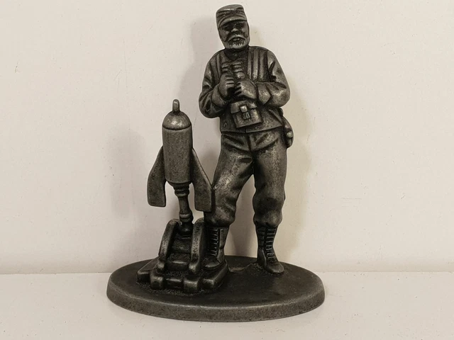 Soldat De Plomb MHSP – Artilleur Français Premier Empire – Peinture Amateur 60mm