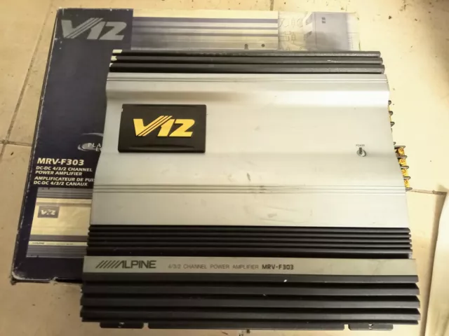 Amplificatore auto Alpine V12 MRV-f303