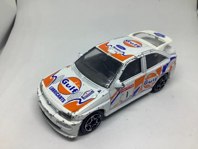 Modèle Réduit Ford Escort RS Cosworth Gulf 1/43 - Bburago - Occasion