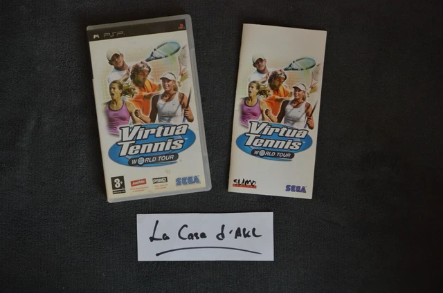 ₪ PAS DE JEU ₪ Boite + notice de PSP FR - Virtua Tennis World Tour