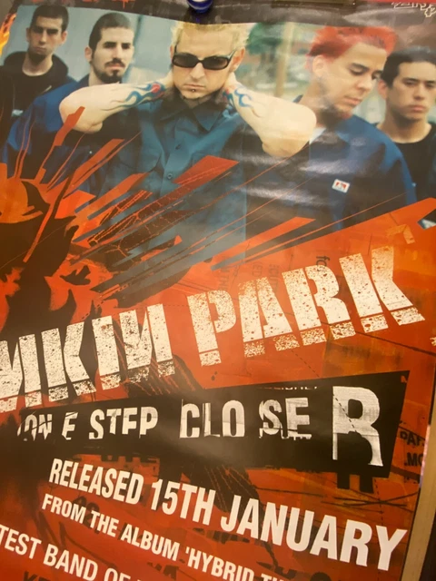 RARE LINKIN PARK - ONE STEP CLOSER rare Promo poster for single ...