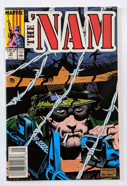THE 'NAM 30 Marvel Comic 1989 Copper Age Nam