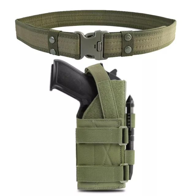 Universal Tactical Pistolet Étui Ajustable Pistolet Air Comprimé Sac + Ceinture