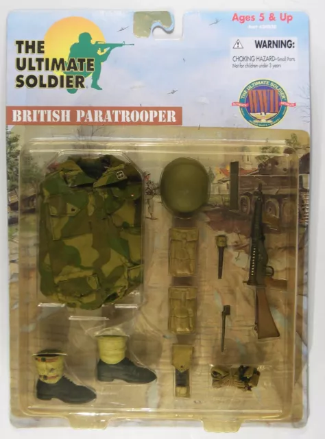 THE ULTIMATE SOLDIER WWII British Paratrooper 1/6 SCALE 21st Century Toys 12"