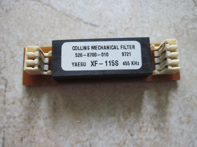 FILTRO MECÁNICO YAESU YF-115S-02 2,5 Khz Collins SSB para FT-847
