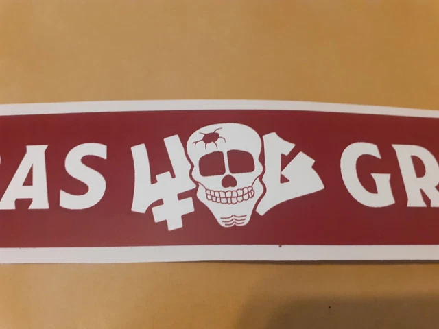 6 Stickers Ultras Torino FC, Korps Fedelissimi, Années 80, Originaux, Occasion