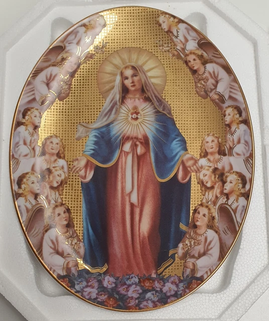 FRANKLIN MINT MARY Queen of Heaven Limited Edition Fine
