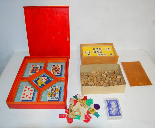 Lot de 13 cartes jeu ancien loto historique histoire de France