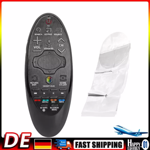 Universal Smart TV Remote Control for LG/Samsung Television Controller+Cover Set