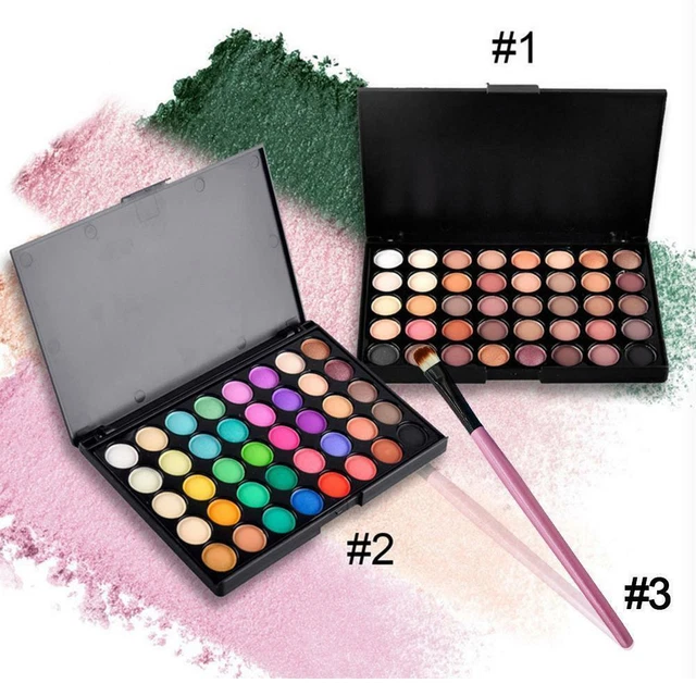 40 COLOUR EYESHADOW Eye Shadow Palette Makeup Kits Professional Set Up