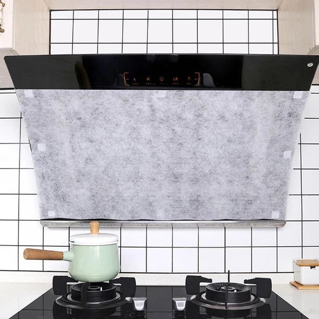 Oil-absorbing paper Cooker Grease Range Hood Non-woven Replaceme Oil, E4X8