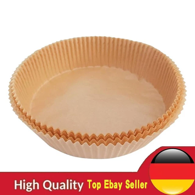50 PZ CESTO friggitrice ad aria lamiera pergamena tappetino carta monouso EUR 9,66 - IT
