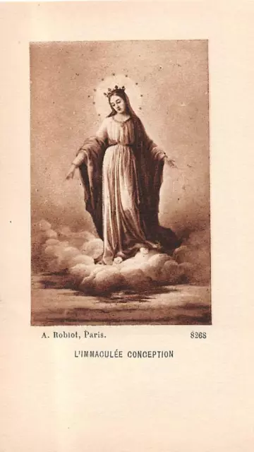 OLD nice  rare Holy cards from 1950"H7817" Holy maria