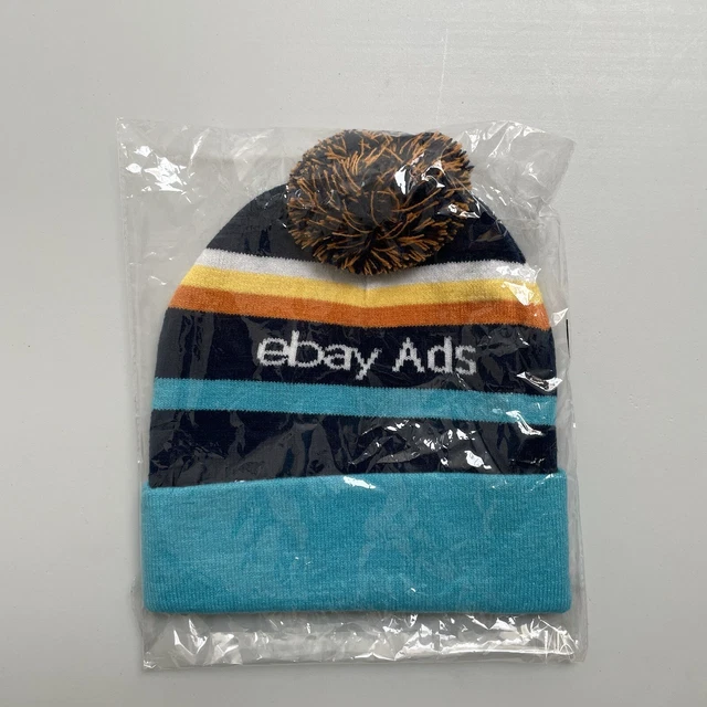 eBay Ads Winter Pom Pom Hat Beanie