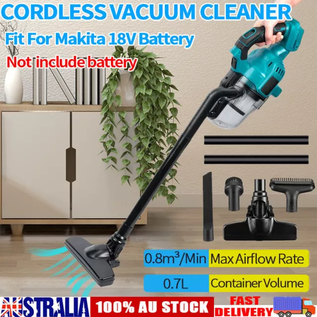 Cordless Vacuum Cleaner Bagless Upright Handheld Vac For Makita 18V Battery