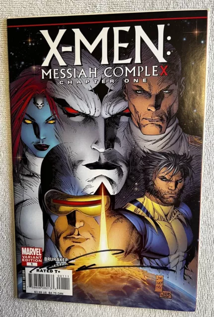 X-Men Messiah Complex Chapter 1 (Marvel, 2007) Marc Silvestri Variant Signed 2