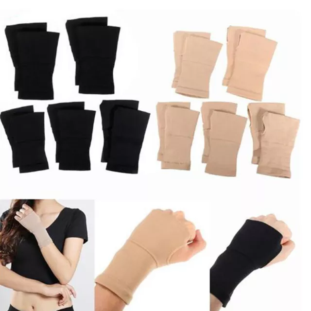 1pair Carpal Tunnel Thumb Hand Wrist Brace Support Arthritis Compression Ban-wf