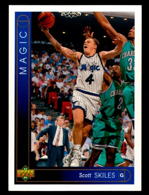 1993-94 Upper Deck NBA Card Orlando Magic Scott Skiles #17