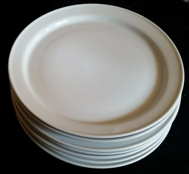 SPM Walküre Porzellan Nr.47 6x Speiseteller 24,3 Rand 2,2cm Kuchen Suppen Teller
