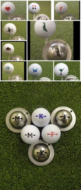 1 Only  Tin Cup Golf Ball Marker - Numerous Selections Available, Yours For Life