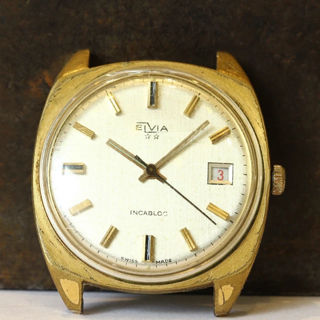 65 Ancien Cadran Montre VINTAGE Femme DE HAVILAND En L'état - Vendu