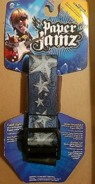 Wow Wee Paper Jamz Guitar Strap Series 1 Blue (1)