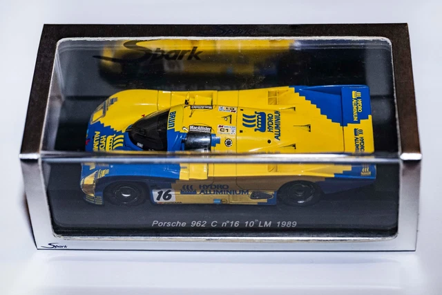 Porsche 962C N°67 – 24h Daytona 1989 – Andial Miller – Bob Wollek – Starter 1/43 Résine (monté)