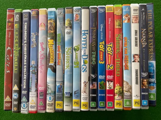 Pre-owned DVDs Kids DVD Movies Animated Disney Pixar and More VGC