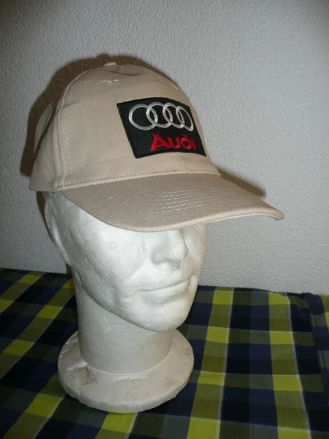 Casquette Audi A4 DTM Frey - Gris, Réglable, Neuve Sans étiquette, Modèle Rare Et Ancien