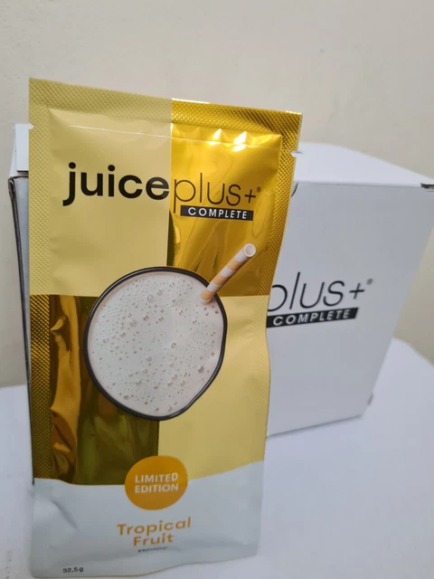 Juice Plus Sapore Completo Frutta Tropicale 15x32,5gr *BB 02/24* SPEDIZIONE RAPIDA *