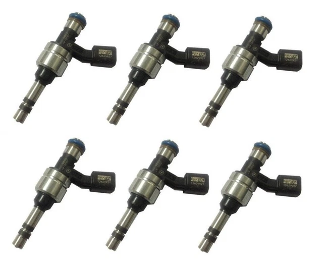 6 FUEL INJECTORS for GM 12634126 6CYL 3.0L 3.6L SIDI INJECTOR INJ-277 6 FUEL INJECTORS for GM 12634126 6CYL 3.0L 3.6L SIDI INJECTOR INJ-277