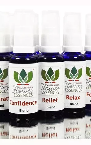 Set 25 varietà di fiori cespuglio di cespuglio di Australian Flower Essences