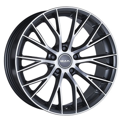 Alhambra JANTES ROUES MAK MUNCHEN W POUR SEAT ALHAMBRA 8x17 5x112 ET 35 GUN MET-MIRRO f08 